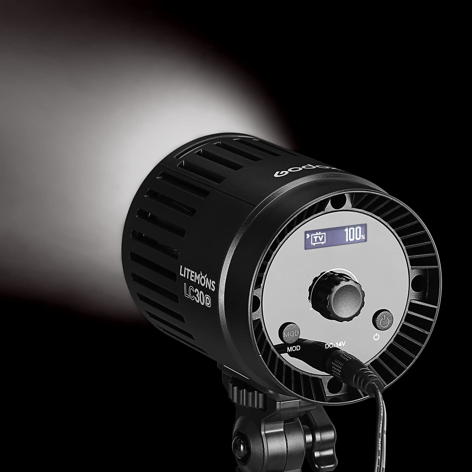 Amazon.com: Godox LC30D Litemons Tabletop LED Light, 33w 5600K CRI